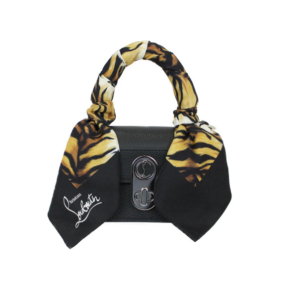 Christian Louboutin Handbags - Christian Louboutin Eliza Top Handle 2way Shoulder Bag Leather Black